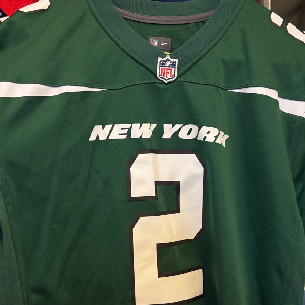NFL Jets Green On-Field Jersey